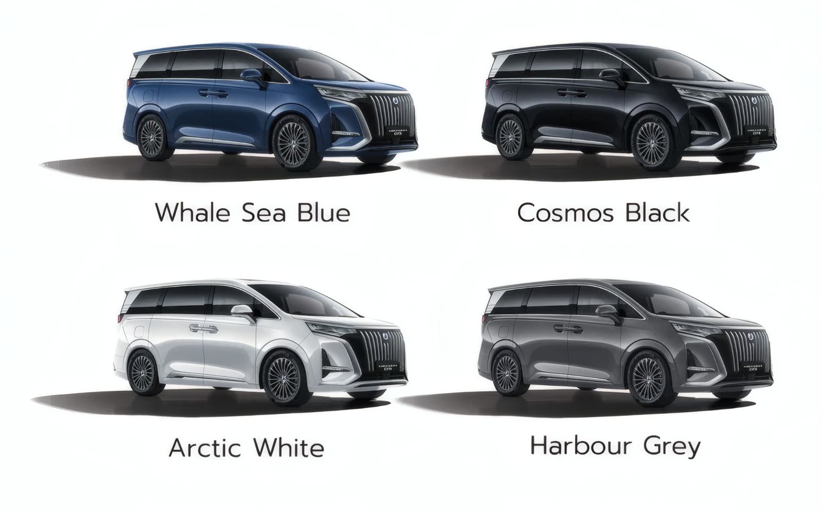 Denza D9 Body Colours